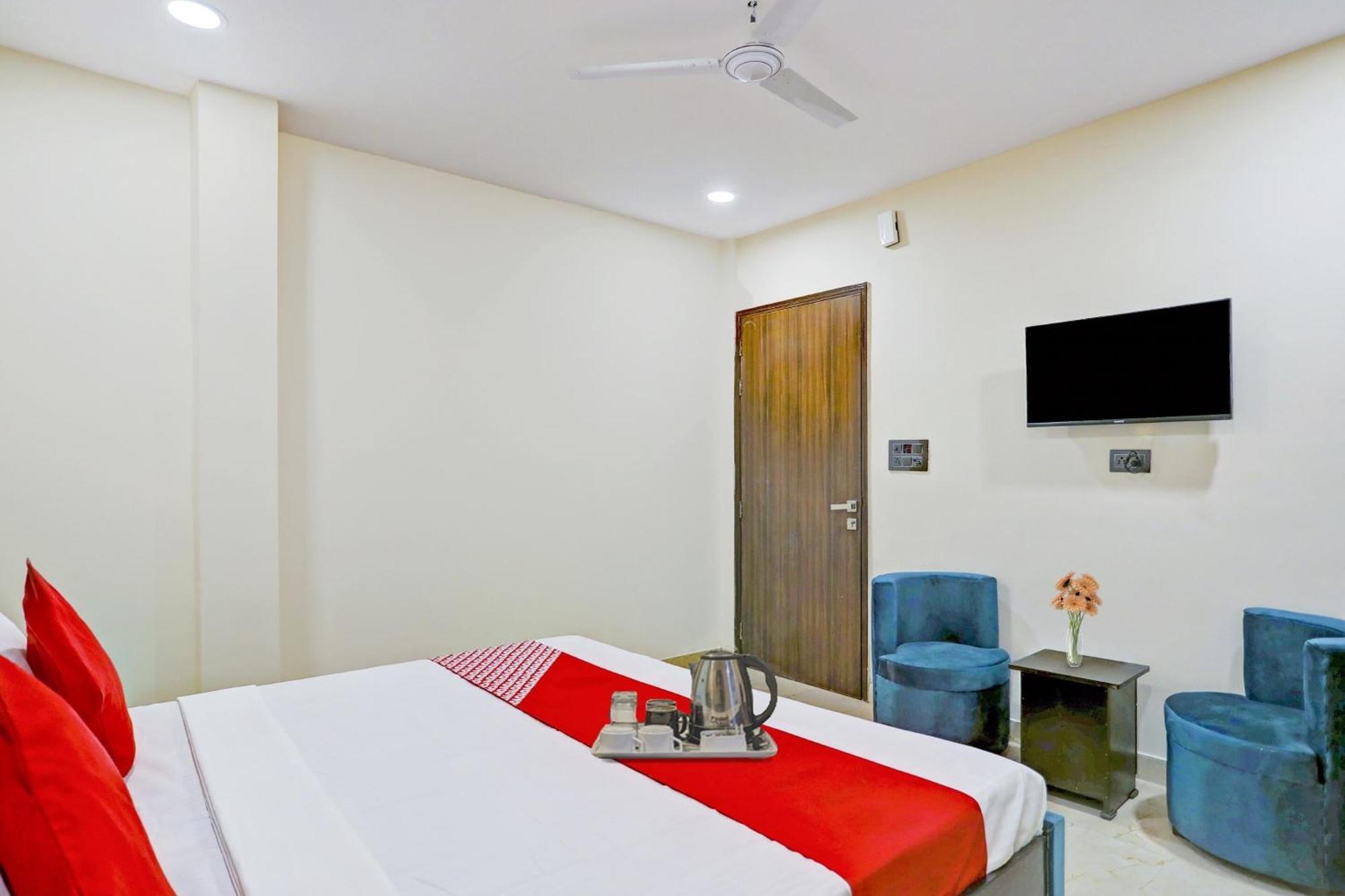 ניו דלהי Hotel O Royal Lotus Stay Near Ip Extension Metro Station מראה חיצוני תמונה
